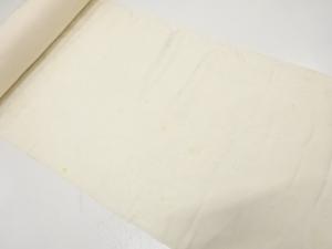 アンティーク　草花模様織り出し　長襦袢地反物